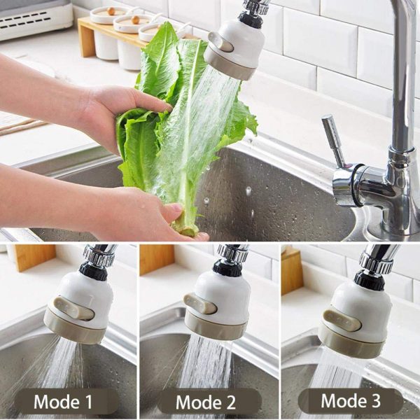 360 Movable Universal Splashproof Head Kitchen Tap 3