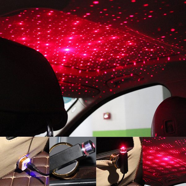 forauto led car roof star night light pr description 14