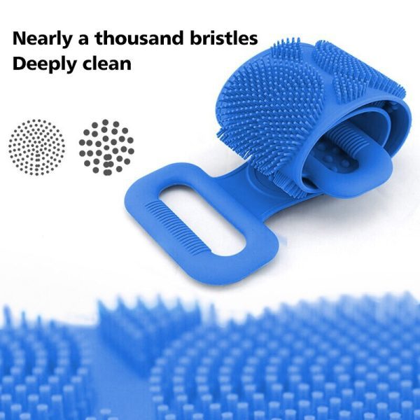 silicone bath brushes towels rubbing bac main 4