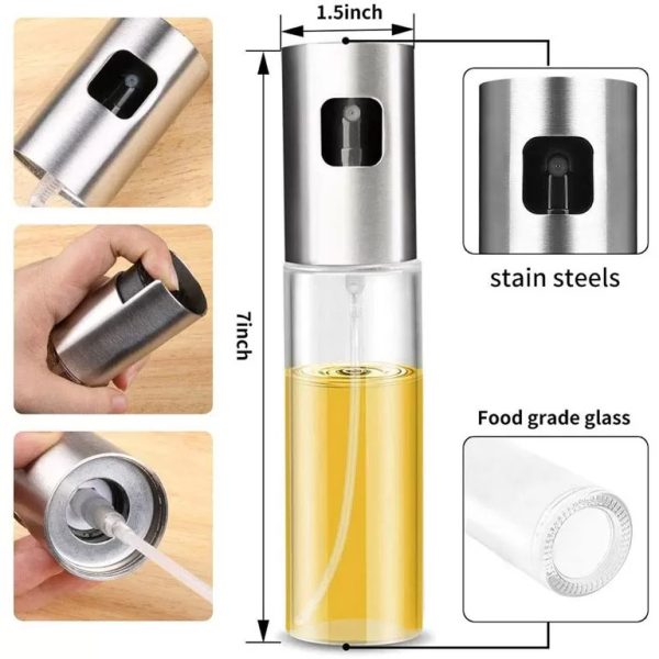 100ml Oil Sprayer Bottle Portable Spray Bottle 3