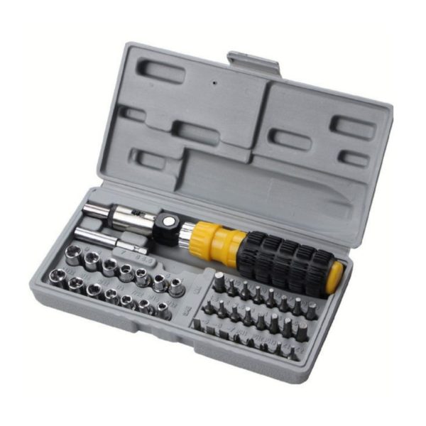 41 in 1 Pcs Tool Kit Screwdriver and Socket Set with Box 2