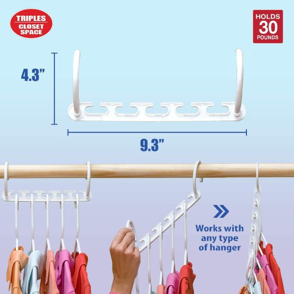 Wonder Hanger Triple Closet Space Saver 5