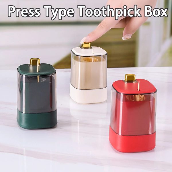 Press Type Toothpick Holder 1