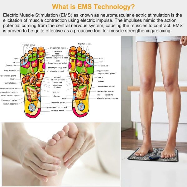 EMS Rechargeable Foot Massager Mat 5