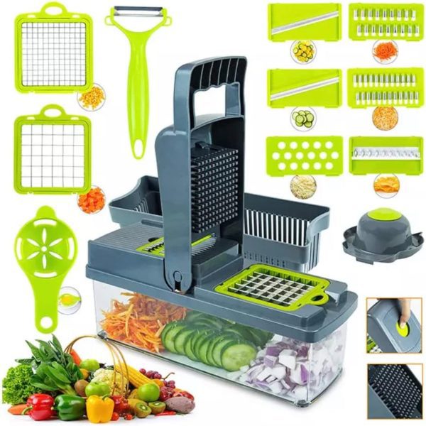 14 Pcs Veggie Slicer 2