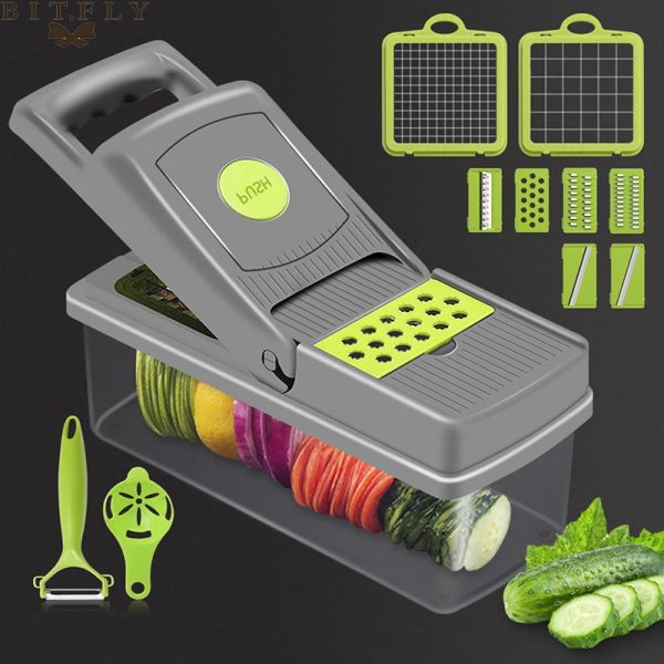 14 Pcs Veggie Slicer 3