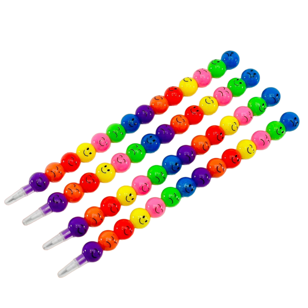 4 Pcs Push-Up Ball Pencil Set