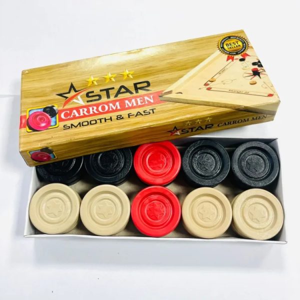 20 Pcs Full Set Quality Carrom Coins