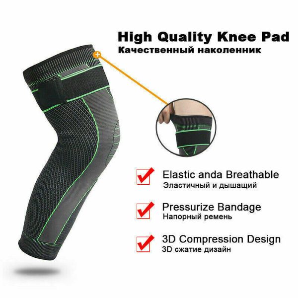 Full Leg Long Knee Guard 3