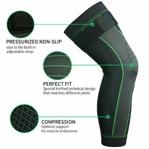 Full Leg Long Knee Guard 4