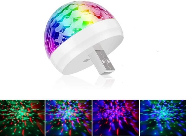 USB LED Small Magic Ball Light 4