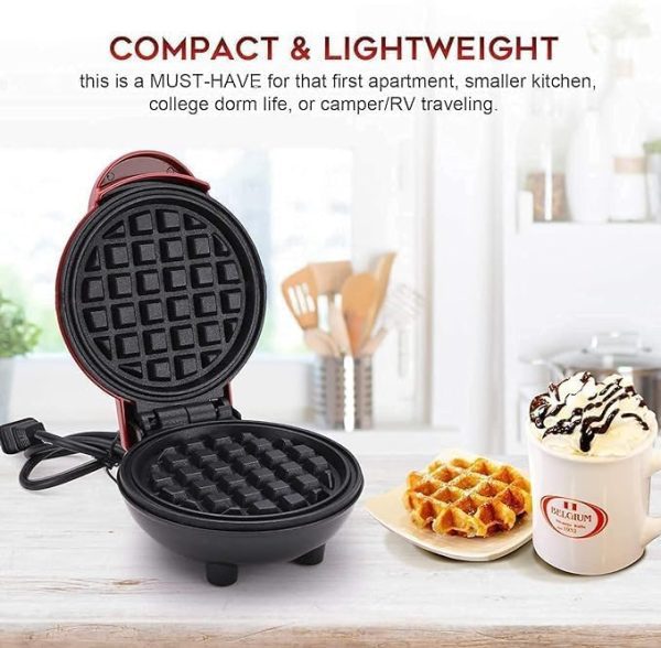 Mini Waffle Maker 7