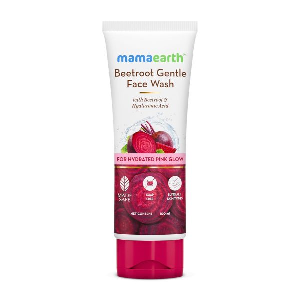 Mamaearth Beetroot Gentle Face Wash 5