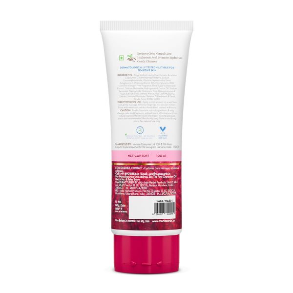 Mamaearth Beetroot Gentle Face Wash 6