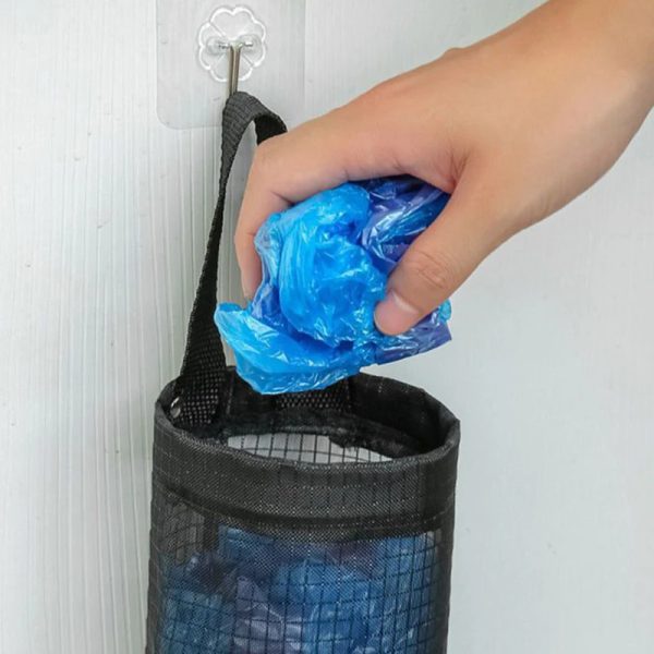 Kitchen Bag Holder / Storage Bag Garbage Bag Dispenser Wall Hanging Kitchen Decor Organizer - Image 6