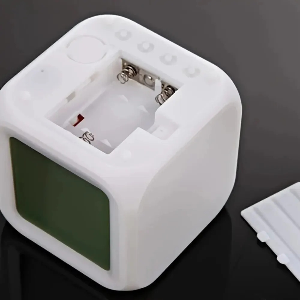 Color Change LED Alarm Clock & Night Light Digital Display Touch Activated Date & Time Without Battery Color Change LED Alarm Clock & Night Light Digital Display Touch Activated Date & Time Without Battery - Image 3