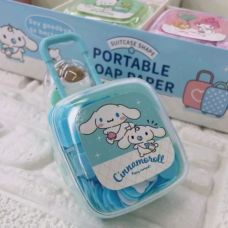 Portable Travel Soap 100 Pcs Disposable Paper Hand Washing Toilet Soap Slice Petal Soaps with Cute Box Portable Travel Soap 100 Pcs Disposable Paper Hand Washing Toilet Soap Slice Petal Soaps with Cute Box - Image 5