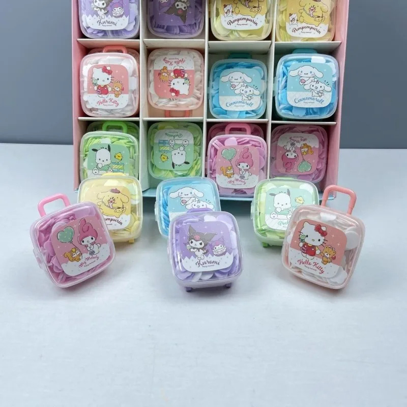 Portable Travel Soap 100 Pcs Disposable Paper Hand Washing Toilet Soap Slice Petal Soaps with Cute Box Portable Travel Soap 100 Pcs Disposable Paper Hand Washing Toilet Soap Slice Petal Soaps with Cute Box - Image 2