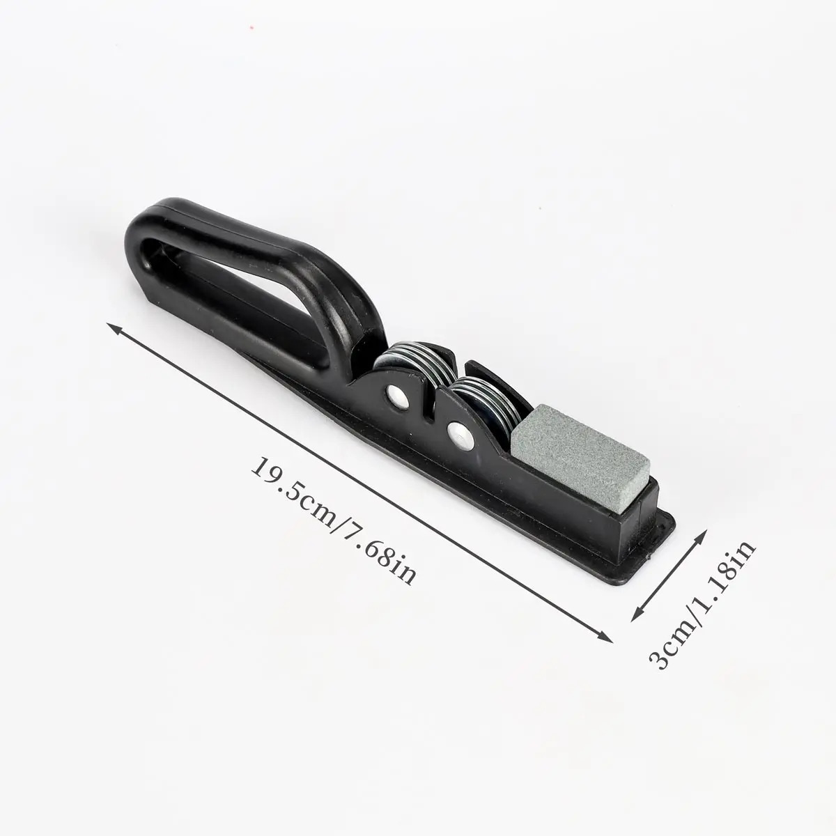 2 in 1 Professional Knife Sharpener Ceramic rod / Carbon Steel Two Section Sharpening Stone 2 in 1 Professional Knife Sharpener Ceramic rod / Carbon Steel Two Section Sharpening Stone - Image 2