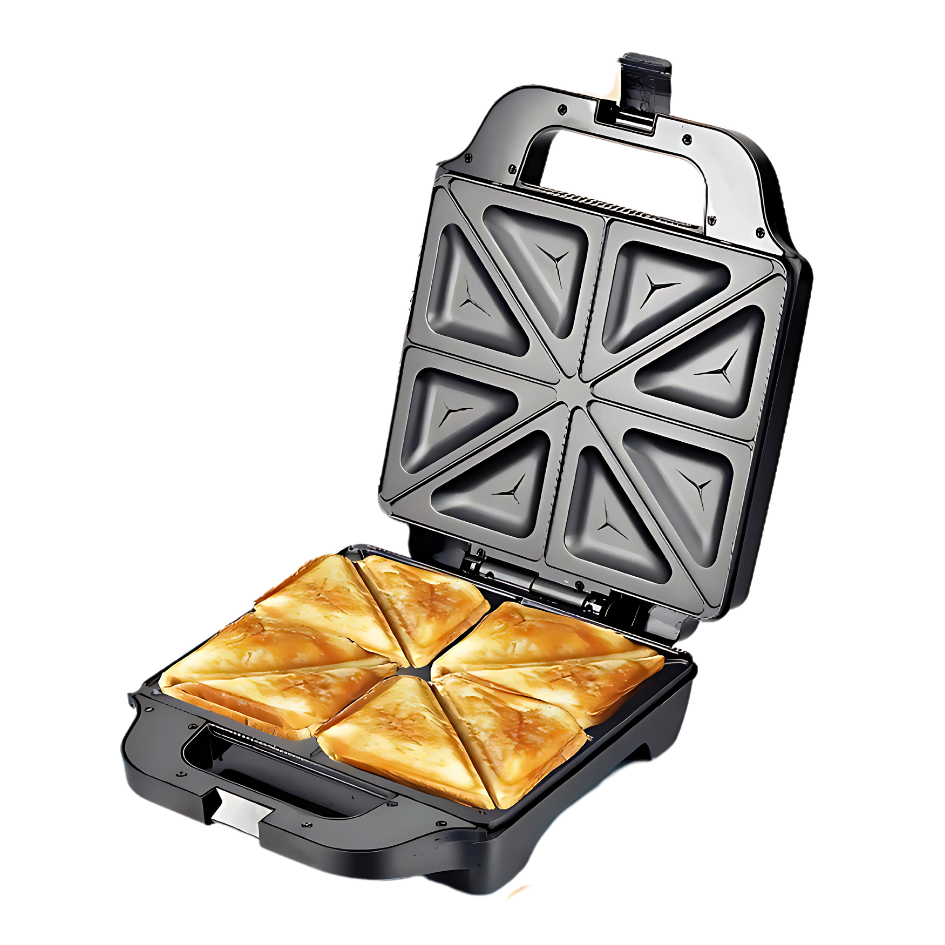 Richpower Sandwich Maker RPSM 201 - 4 Slice Non-Stick Toaster for Fast Snacks Richpower Sandwich Maker RPSM 201