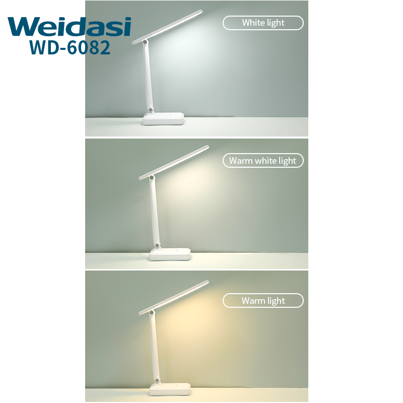 Weidasi WD-6082 Rechargeable LED Desk Lamp with 3 Light Modes – Natural Light, Warm White & Warm Light Weidasi WD-6082 Rechargeable LED Desk Lamp with 3 Light Modes – Natural Light, Warm White & Warm Light - Image 7