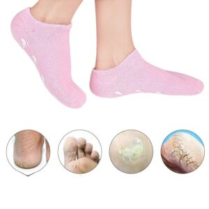 2 Pcs Reusable Spa Gel Socks