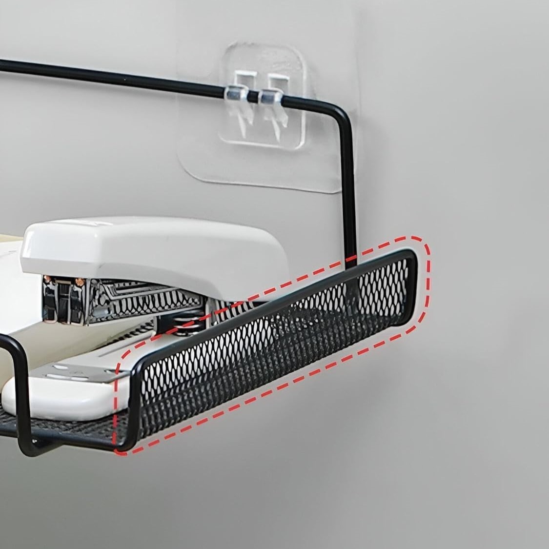 Wall Mounted WiFi Router Shelf Holder – No Drilling Adhesive Metal Rack for TV Box & Router Wall Mounted WiFi Router Shelf Holder – No Drilling Adhesive Metal Rack for TV Box & Router - Image 2