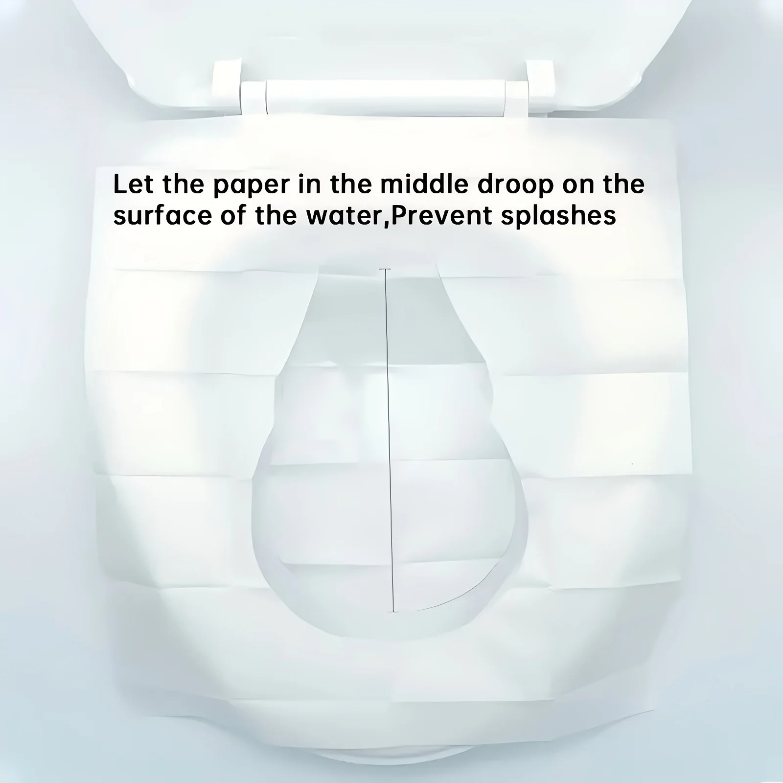 Disposable Flushable Toilet Seat Covers 10pcs – Biodegradable Travel Toilet Protector for Public Toilets & Hotels - Splash Proof Hygienic Commode Cover Disposable Flushable Toilet Seat Covers 10pcs – Biodegradable Travel Toilet Protector for Public Toilets & Hotels - Splash Proof Hygienic Commode Cover - Image 4