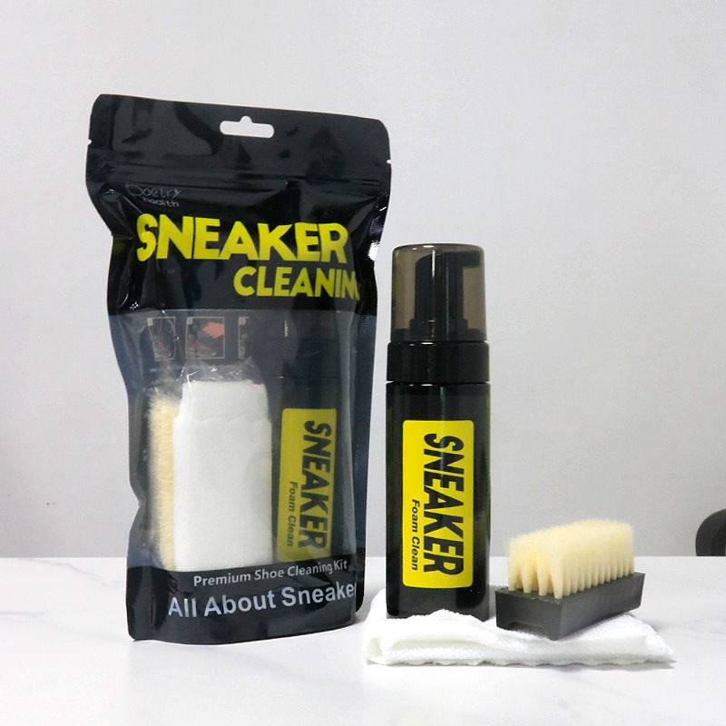 Sneaker Cleaner Foam Kit with Brush & Microfiber Cloth – Suede, Canvas, PU & Fabric Shoe Cleaning Set for All Materials Sneaker Cleaner Foam Kit with Brush & Microfiber Cloth – Suede, Canvas, PU & Fabric Shoe Cleaning Set for All Materials - Image 5