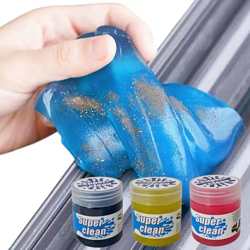 Super Clean Gel Multipurpose Dust Cleaning Gel 200g – Reusable Car Interior, Keyboard & Home Cleaning Putty Super Clean Gel Multipurpose Dust Cleaning Gel 200g – Reusable Car Interior, Keyboard & Home Cleaning Putty - Image 5