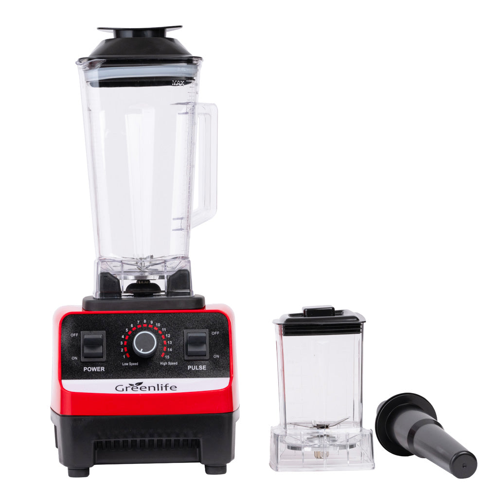 Green Life Electric Juicer Blender 300W 2 Jars (2.0L + 800ml) - Smoothie & Juice Blender Green Life Electric Juicer Blender 300W 2 Jars (2.0L + 800ml) - Smoothie & Juice Blender - Image 4
